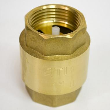 Клапан обратный пружинный STI 25 (пластиковое уплотнение)