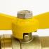 Кран шаровой газовый STI ШГ бабочка 15