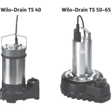 Погружной насос Wilo-Drain TS 40-65