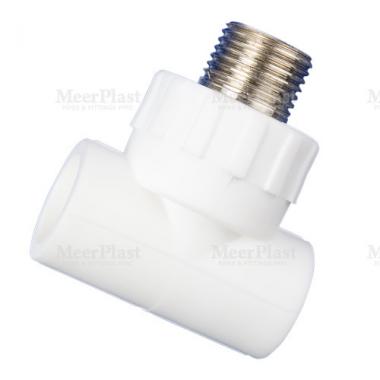 Тройник PPRC с НР 25х¾' MeerPlast