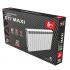 Биметаллический радиатор STI MAXI 500 100 4 секции